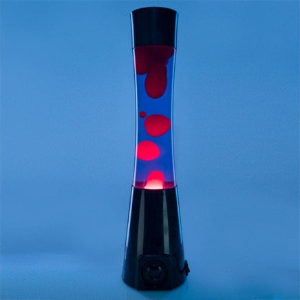 Bluetooth Speaker Lava Lamp Black/Purple/Red Motion Kings Warehouse 