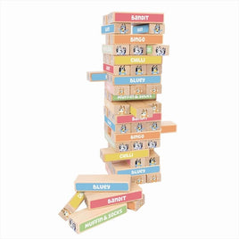 Bluey Tumbling Tower Game Kings Warehouse