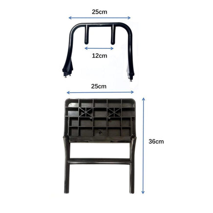 Boat Motor Mount Bracket Inflatable Fishing Boat Outboard Motor Stand Spring into Savings Kings Warehouse 