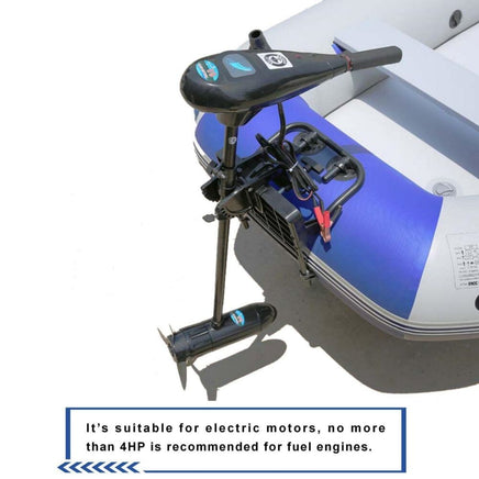 Boat Motor Mount Bracket Inflatable Fishing Boat Outboard Motor Stand Spring into Savings Kings Warehouse 