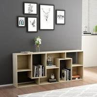 Book Cabinet Sonoma Oak 67x24x161 cm Storage Supplies Kings Warehouse 