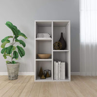 Book Cabinet/Sideboard High Gloss White 50x25x80 cm