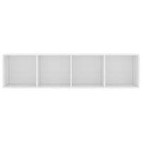 Book Cabinet/TV Cabinet White 143x30x36 cm living room Kings Warehouse 