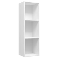 Book Cabinet/TV Cabinet White 36x30x114 cm Living room Kings Warehouse 