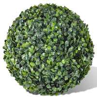Boxwood Ball Artificial Leaf Topiary Ball 35 cm 2 pcs Kings Warehouse 