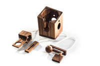 Brainteaser wine bottle mystery lock puzzle- open the lock before you can have a drink! Great party gift KingsWarehouse 