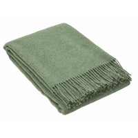 Brighton Throw - 100% NZ Wool - Sage Bedding Kings Warehouse 