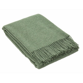 Brighton Throw - 100% NZ Wool - Sage Bedding Kings Warehouse 
