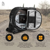 BROTHER BROTHER Bike Travel Bag Case Plane Boat Shipping Transport, Fits Cross Country All Mountain Bike, MTB, TT, Road Triathlon Bike 29er 700c Kings Warehouse 