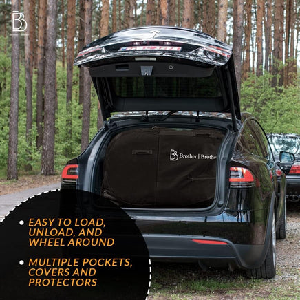 BROTHER BROTHER Bike Travel Bag Case Plane Boat Shipping Transport, Fits Cross Country All Mountain Bike, MTB, TT, Road Triathlon Bike 29er 700c Kings Warehouse 