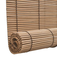 Brown Bamboo Roller Blinds 100 x 160 cm Kings Warehouse 