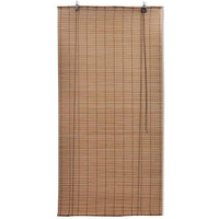 Brown Bamboo Roller Blinds 150 x 220 cm Kings Warehouse 