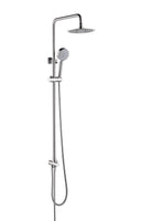 Brushed Nickel Solid Stainless Steel 304 made shower set w diverter 200 mm head sprayer hand held head Suit Outdoor Kings Warehouse 