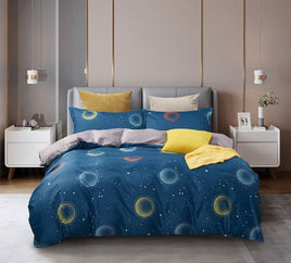 Bubbles Queen Size Quilt/Doona/Duvet Cover Set Kings Warehouse 