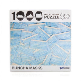 Buncha Masks 1000 Piece Jigsaw Puzzle Kings Warehouse 