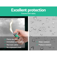 Camp 36PCS 32CM X 50CM Car Sound Deadener Butyl Noise Insulation Heat Proof Self-adhesive Kings Warehouse 