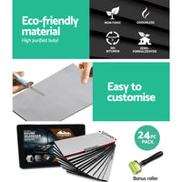Camp Butyl Car Sound Deadener Deadening Insulation Material with Application Roller 32CM X 50CM X 24pcs Kings Warehouse 