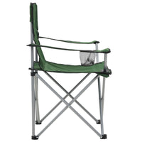 Camping Table and Chair Set 3 Pieces Green Kings Warehouse 