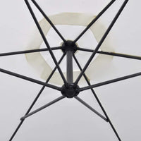 Cantilever Umbrella 3 m Sand White Kings Warehouse 
