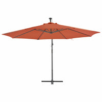 Cantilever Umbrella with Aluminium Pole 350 cm Terracotta Kings Warehouse 