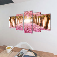 Canvas Wall Print Set Cherry Blossom 100 x 50 cm Kings Warehouse 