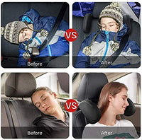 Car Travel Headrest 180 Adjustable and Washable Pillow PU Leather Kings Warehouse 