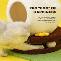 Cat Bed Pet Cave Bed Soft Cat House Cosy Tent Cat Nest Bed Warm Cat Cave Sleepin Kings Warehouse 