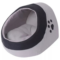 Cat Cubby Grey and Black L Kings Warehouse 