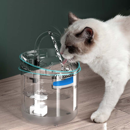 Cat Dog Water Fountain Pet Water Dispenser 1.8L Automatic Drinking Fountain for Cats Kitty Indoor Kings Warehouse 