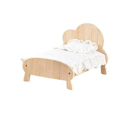 Cat Dog Wooden Bed Pet Sofa for Small Pet Wood Frame Beds With Bedding Kings Warehouse 