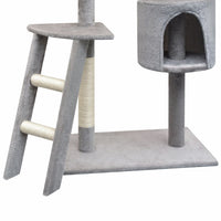 Cat Tree with Sisal Scratching Posts 150 cm Grey Kings Warehouse 