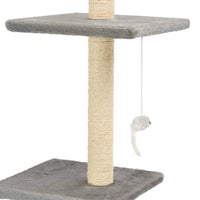 Cat Tree with Sisal Scratching Posts 260 cm Grey Kings Warehouse 