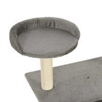 Cat Tree with Sisal Scratching Posts 95 cm Grey Kings Warehouse 
