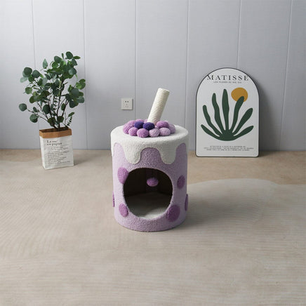 CATIO Purple Bubble Milktea Cat House Kings Warehouse 