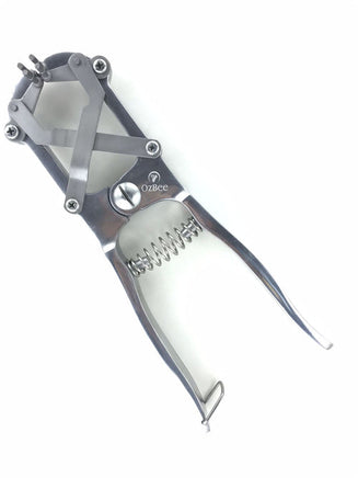 Cattle Lamb Sheep Stainless Steel Elastrator Castrating Plier with 100 Rubber Kings Warehouse 