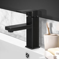 Cefito Basin Mixer Tap Faucet Bathroom Vanity Counter Top WELS Standard Brass Black Cefito Kings Warehouse 