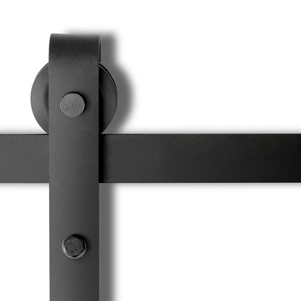 Cefito Sliding Barn Door Hardware Track Set 1.83m Roller Slide Office Bedroom Kings Warehouse 