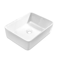 Ceramic Bathroom Basin Vanity Sink Square Above Counter Top Mount Bowl Kings Warehouse 