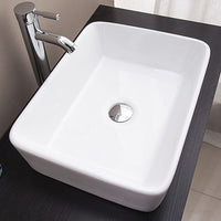Ceramic Bathroom Basin Vanity Sink Square Above Counter Top Mount Bowl Kings Warehouse 