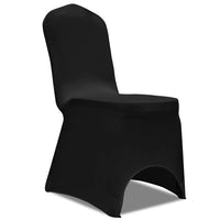 Chair Cover Stretch 6 pcs Black Kings Warehouse 