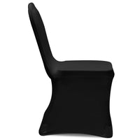 Chair Cover Stretch Black 12 pcs Kings Warehouse 