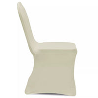 Chair Cover Stretch Cream 6 pcs Kings Warehouse 