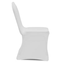 Chair Cover Stretch White 6 pcs Kings Warehouse 