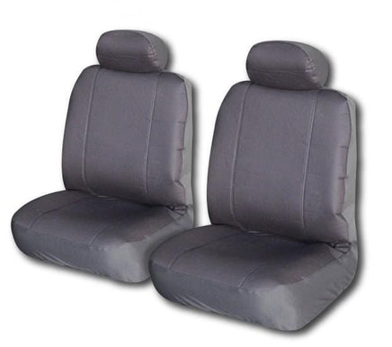 Challenger Canvas Seat Covers - For Nissan Frontier Single Cab (1997-2005) Kings Warehouse 