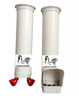 Cheecky Chooka Poultry Feeder & Waterer Set Kings Warehouse 