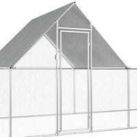 Chicken Coop 14x2x2 m Galvanised Steel Kings Warehouse 