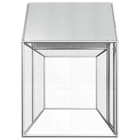Chicken Coop 3x1x1.5 m Galvanised Steel Coops & Hutches Supplies Kings Warehouse 