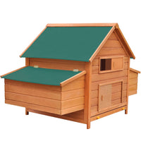 Chicken Coop Wood 157x97x110 cm Coops & Hutches Supplies Kings Warehouse 