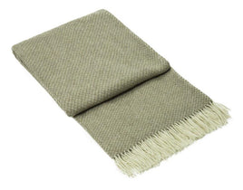 Chiswick Throw - Merino Wool/Cashmere - Beige Kings Warehouse 