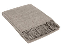 Chiswick Throw - Merino Wool/Cashmere - Stone Kings Warehouse 